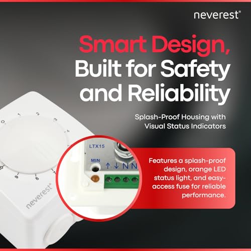 neverest? Dimmer 1.5 A ? Speed Controller for Fans, Pumps