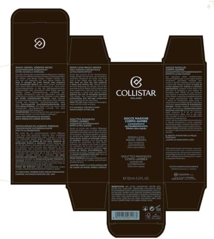 Collistar Self Tanning Legs Magic Drops, 125 ml