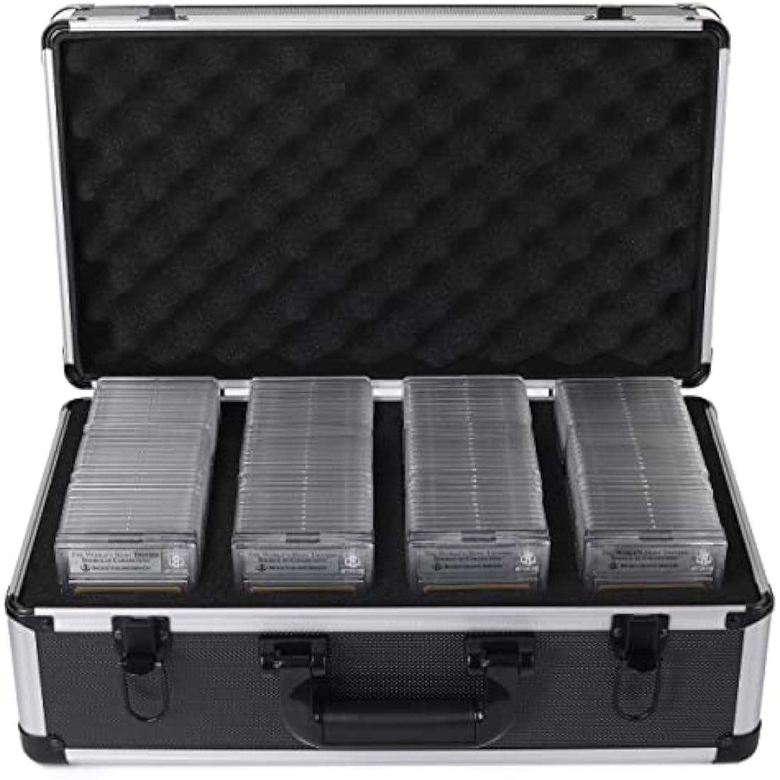 FunGuys Graded Card Storage Box, Trading Card Case for PSA Graded Cards, Hard Case, Sports Card Storage Boxes as PSA Card Holder, Baseball Slab Case Holder for Trading Cards