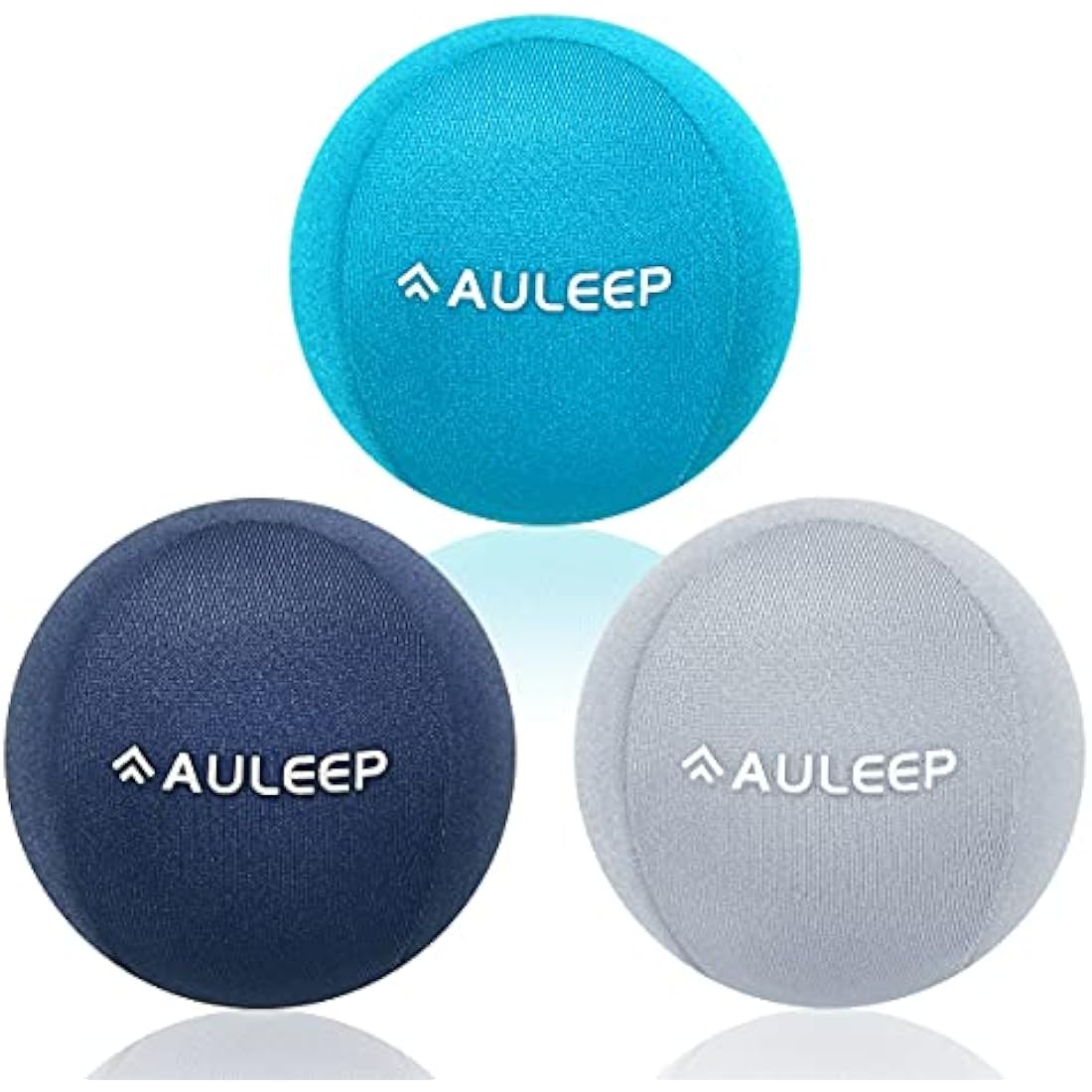 AULEEP Stress Balls for adults and Kids, 3 Pack Grip Strength Trainer Hand Therapy Exercise Balls, Anxiety Stress Relief Finger Resistance Exercise