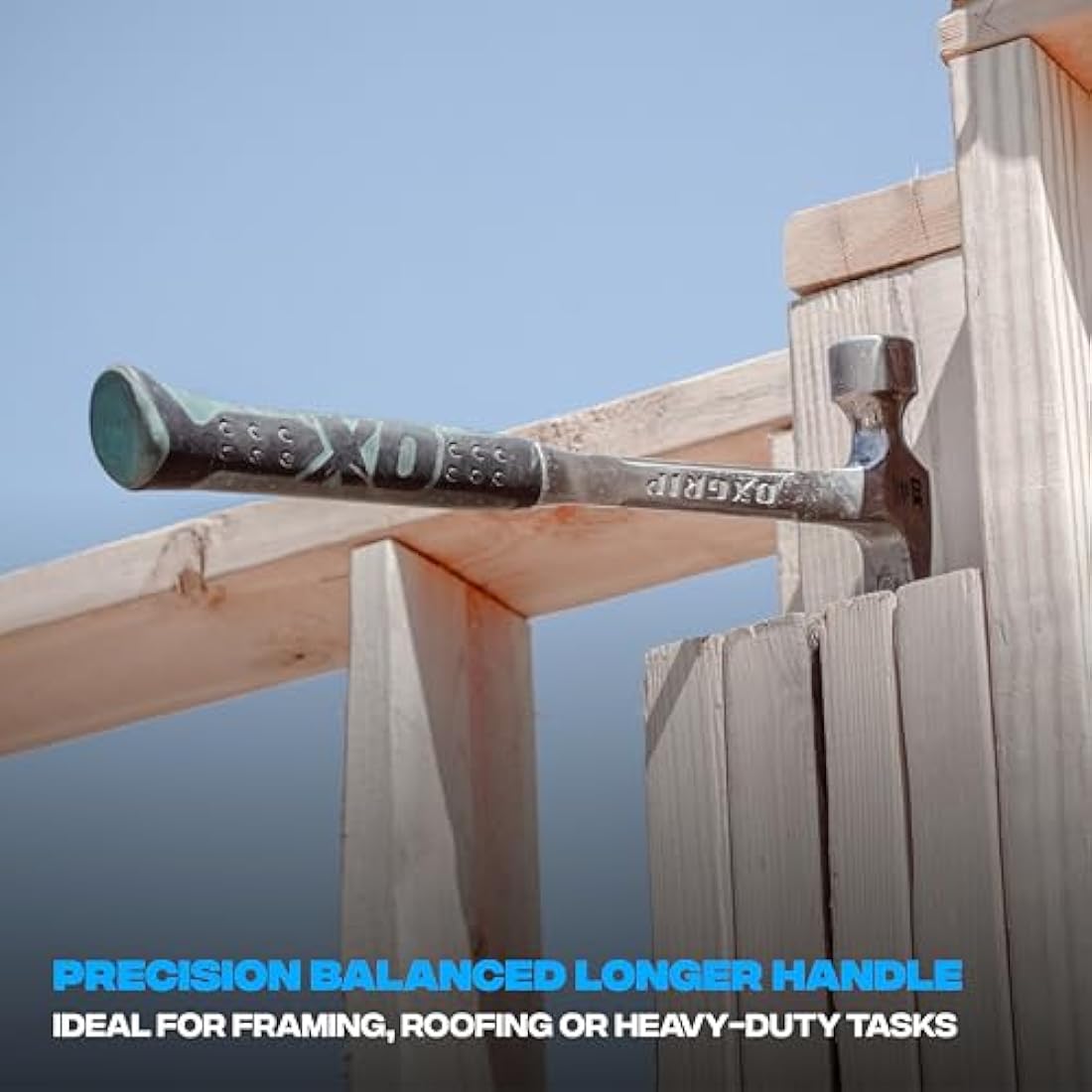 OX OX-P082328 - Straight Claw Framing Hammer with Smooth Face – 28 Oz