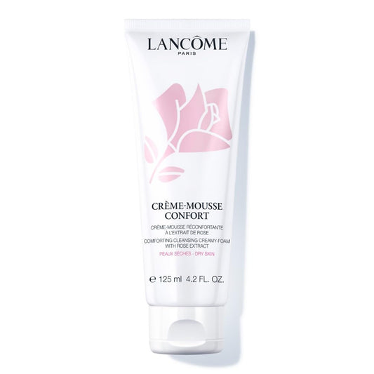 Lanc?me Cr?me Mousse-Confort Foaming Cleanser - Hydrating & Comforting Face Wash for Dry Skin, 125ml