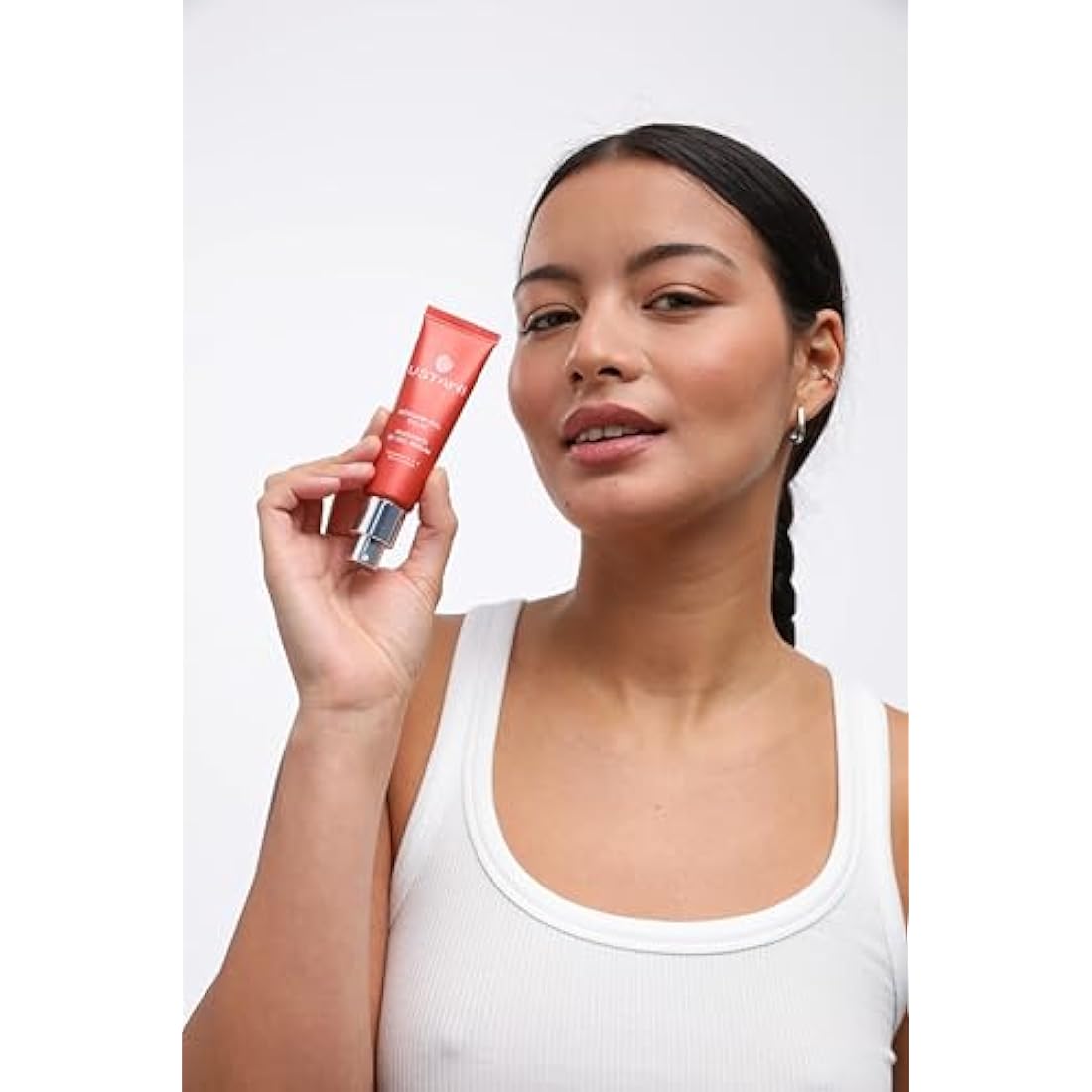Ustawi Radiance and Glow Bi-Gel Face Serum, Moisturises Skin for Radiant Complexion with Vitamin C and E and Brightening Baobab Superfruit, Helps with Dry and Dull Skin 30ml