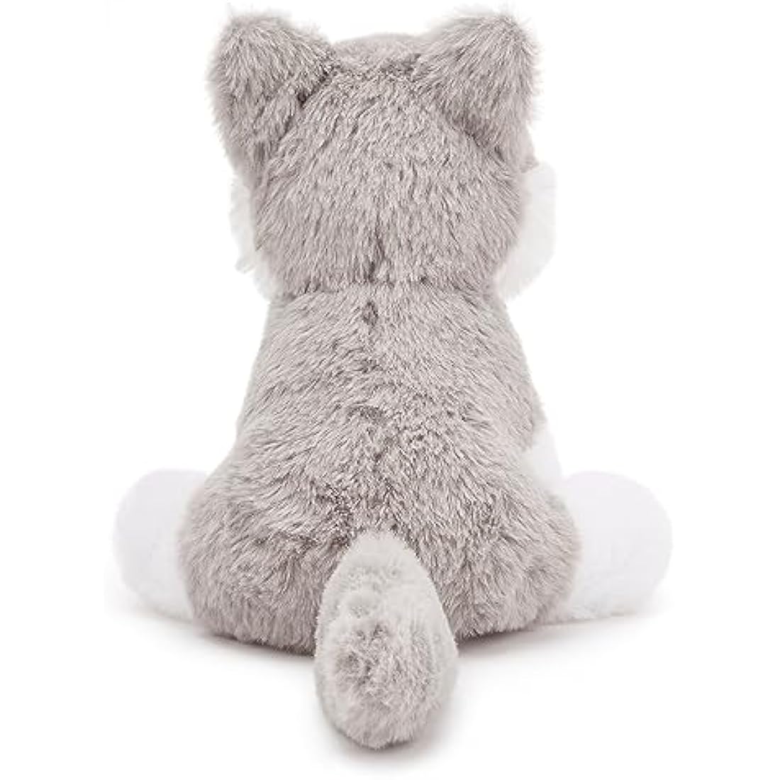 Zappi Co Ultra Soft Wolf Plush Toy (22 cm Length) - 100% Recycled, Eco-Friendly, Newborn Gift, Realistic Lifelike