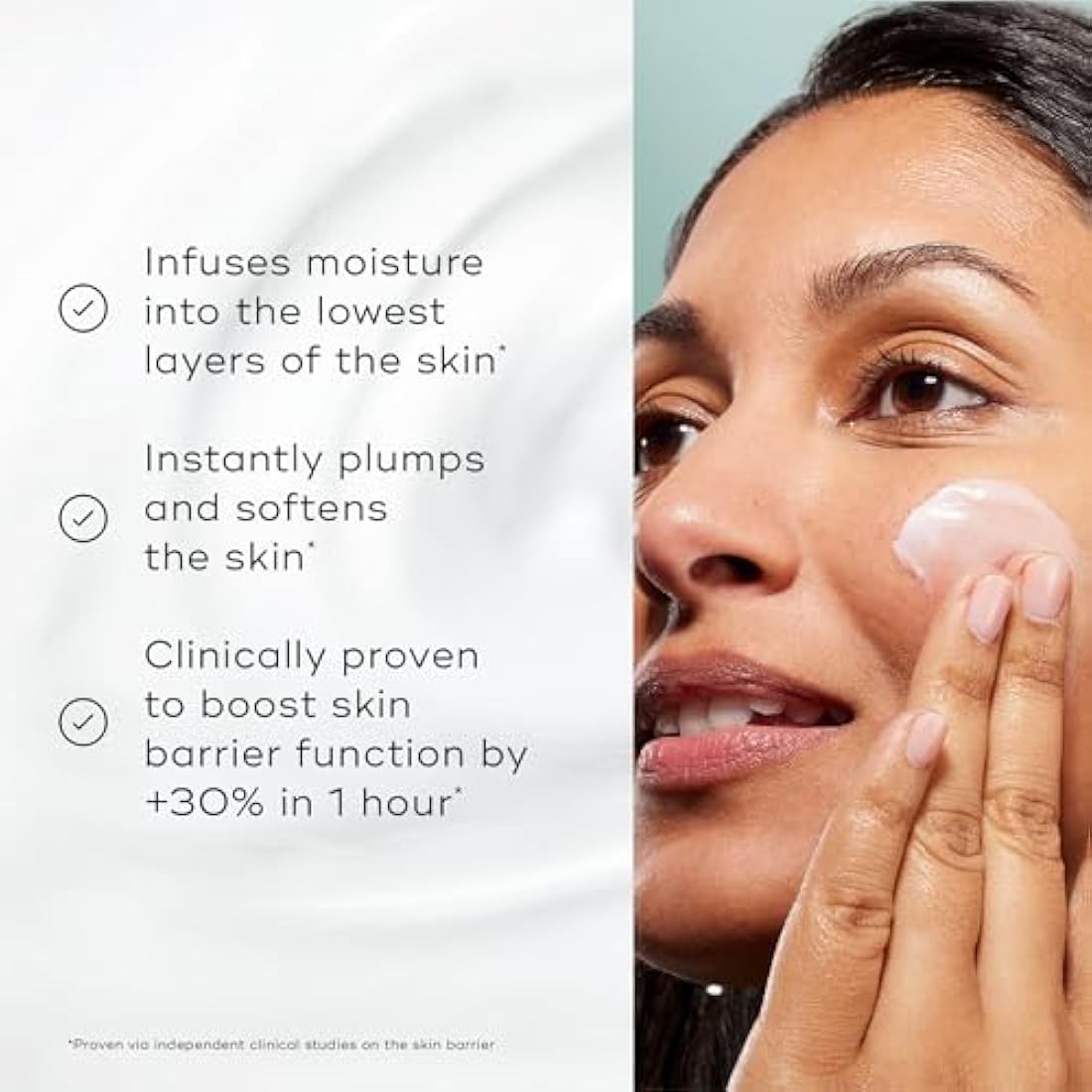 Medik8 Total Moisture Daily Facial Cream Refill Pod Hyaluronic Acid Moisturiser, Day and Night Face Cream, Clinically Proven Instant & Lasting Moisturisation - Fragrance Free - 50 ml