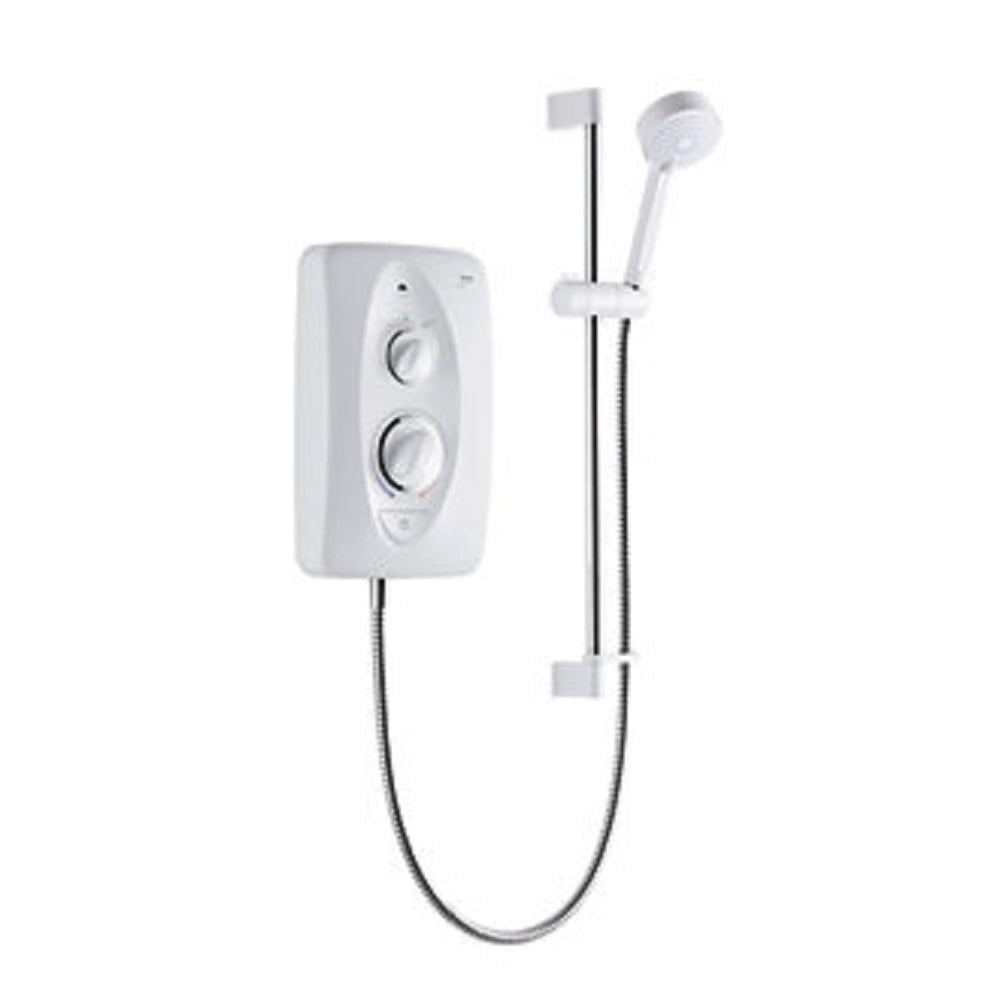 Mira Showers 1.1788.010 Jump Multi-Fit 8.5 kW Electric Shower - White/Chrome