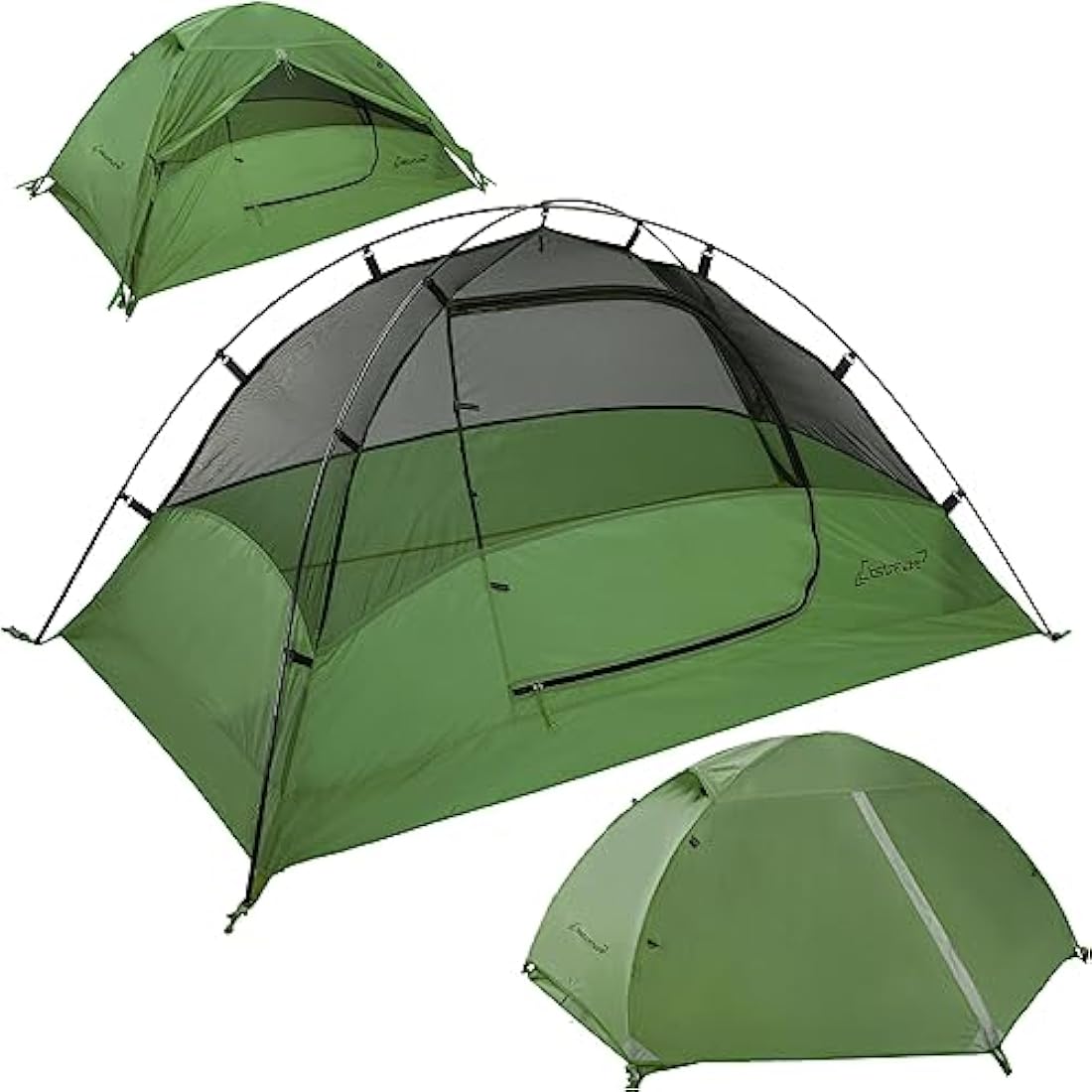 Clostnature Crux Lightweight Camping Tent - 1/2/3/4 Man Tent, Waterproof & Windproof 3 Season Tent, Double Layer, Compact Easy Setup Design for Hiking, Backpacking, Festivals, Family Camping, Outdoor