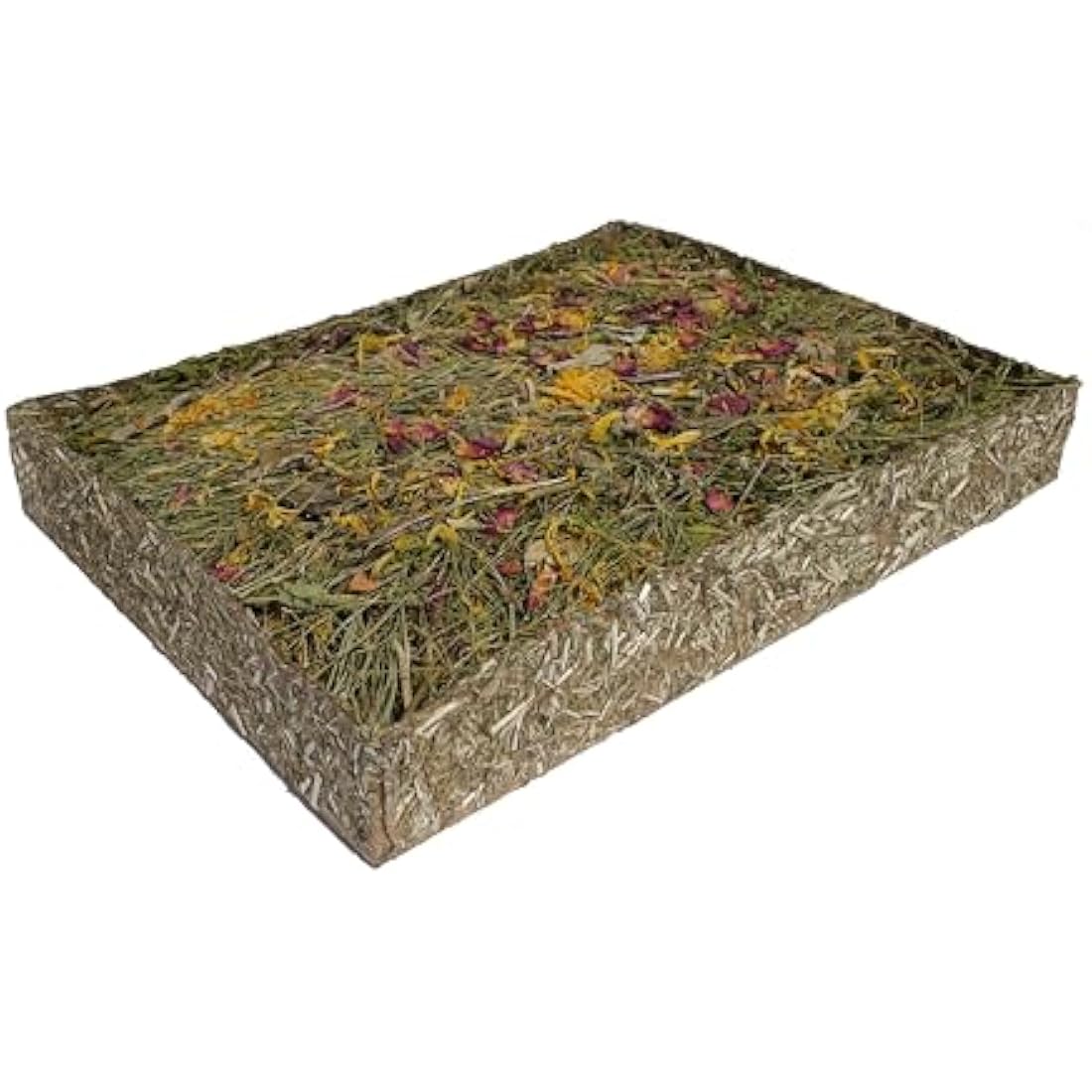 Rosewood Naturals Nibble 'n' Dig Meadow, Small Animal Treat and Toy for Rabbits, Guinea Pigs, Chinchillas and Degus, Rich in Hay and Herbs