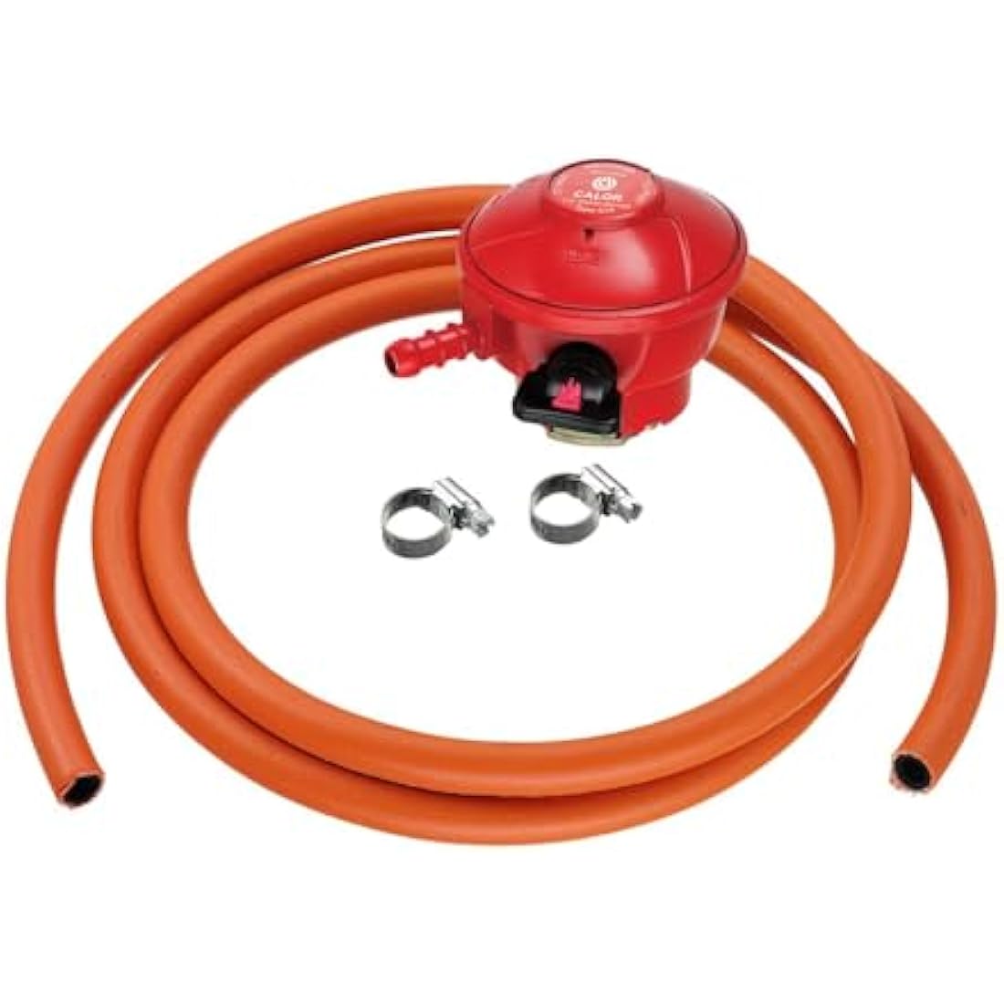 CALOR GAS Brand 27Mm Pato Gas Regulator 2Mt Hose/Pipe & 2 Clips