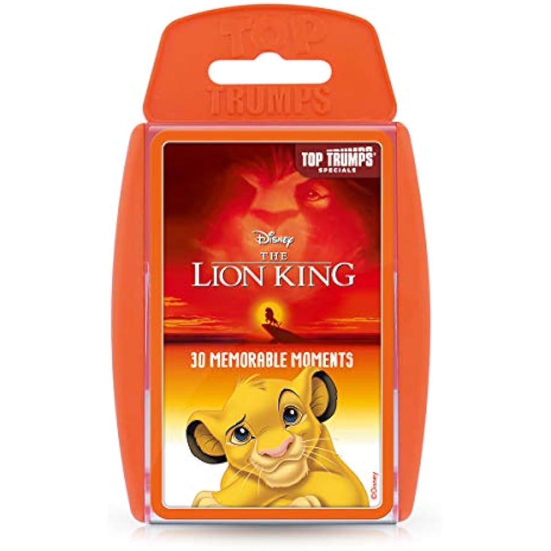Top Trumps Disney The Lion King Specials Card Game, play with 30 memorable moments from the presentation of Simba to No Worries, educational gifts and toys for boys and girls aged 6 plus
