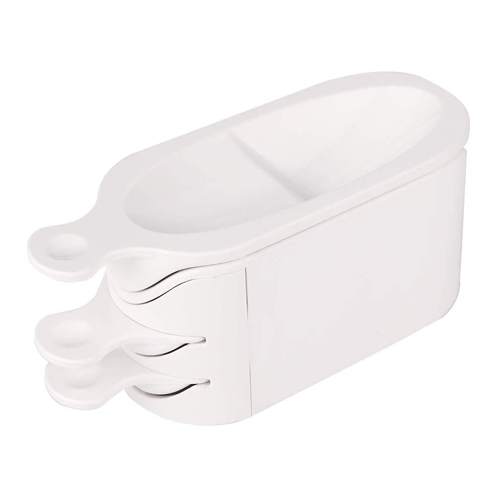 French Manicure Mould, Fashion French Manicure Nail Dipping Powder Tray Mould Container Perfect for Beauty Nail Salon