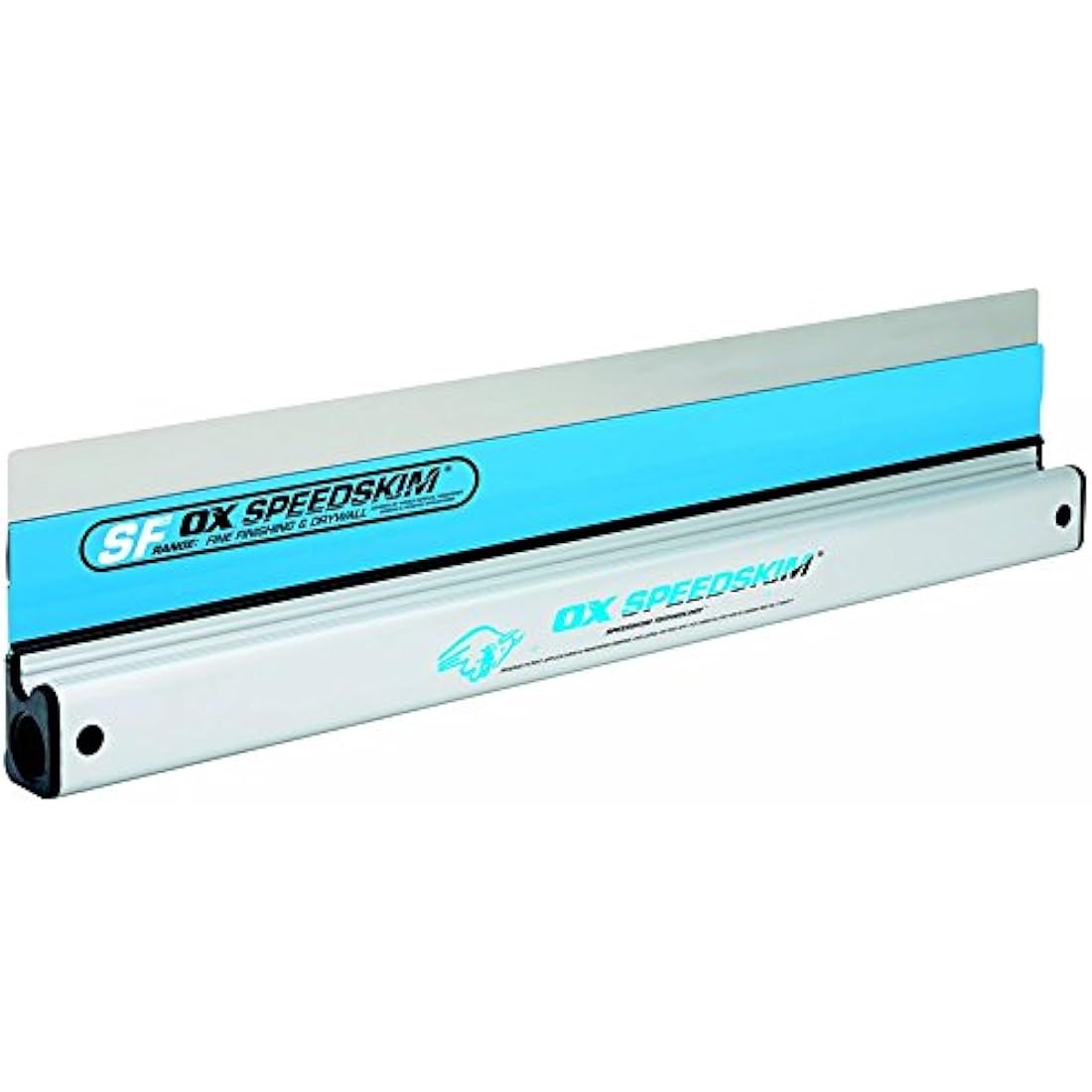 OX Speedskim Plaster Skimming Finishing Rule - SF 900mm I Stainless Steel Flex Blade & Extruded Aluminium Handle