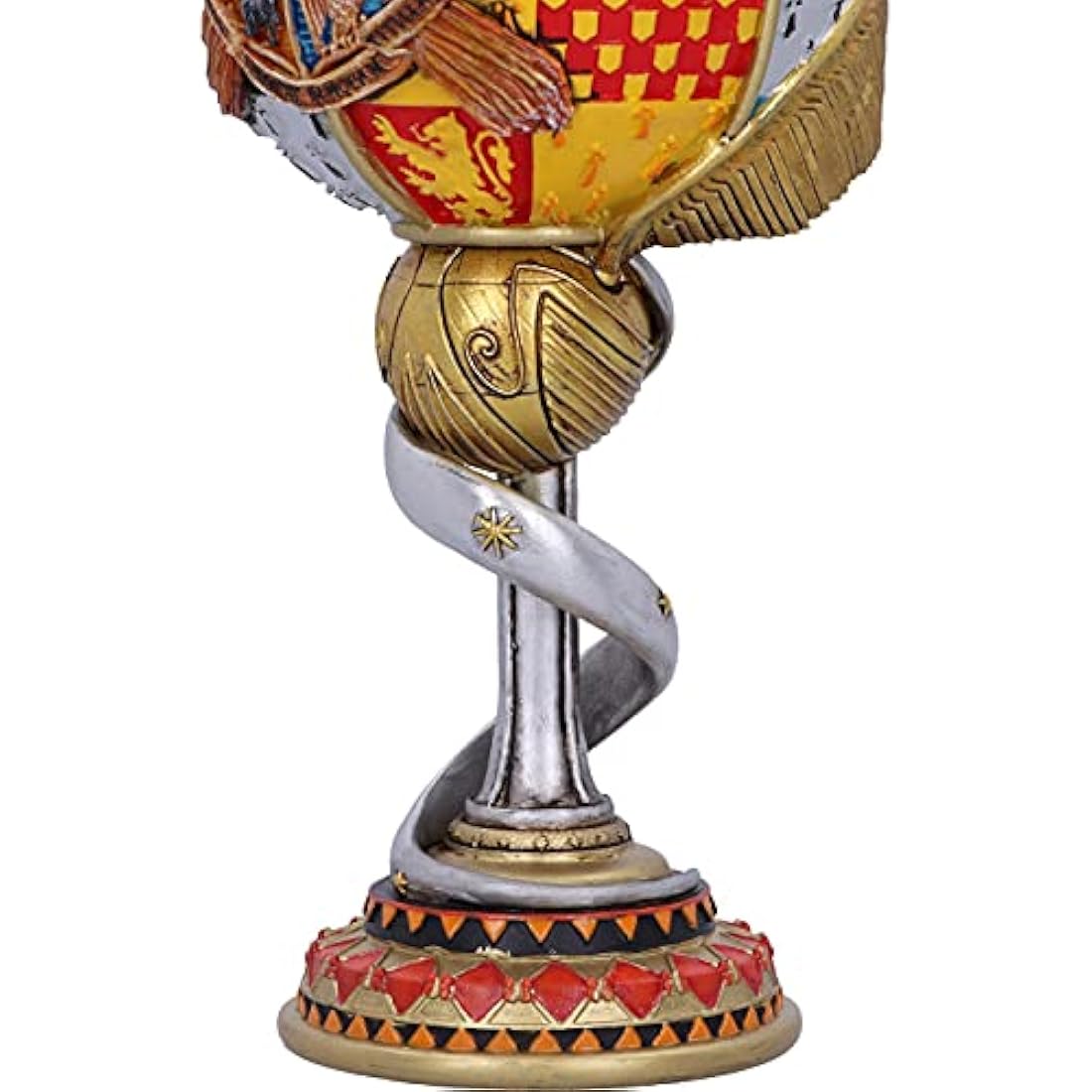 Nemesis Now Harry Potter Collectible Goblet, Resin, Yellow, 19.5cm