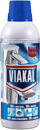 Viakal Limescale Remover Liquid, Classic, Cleaning Products, Bathroom Cleaner, 5 Litre (500 ml x 10)
