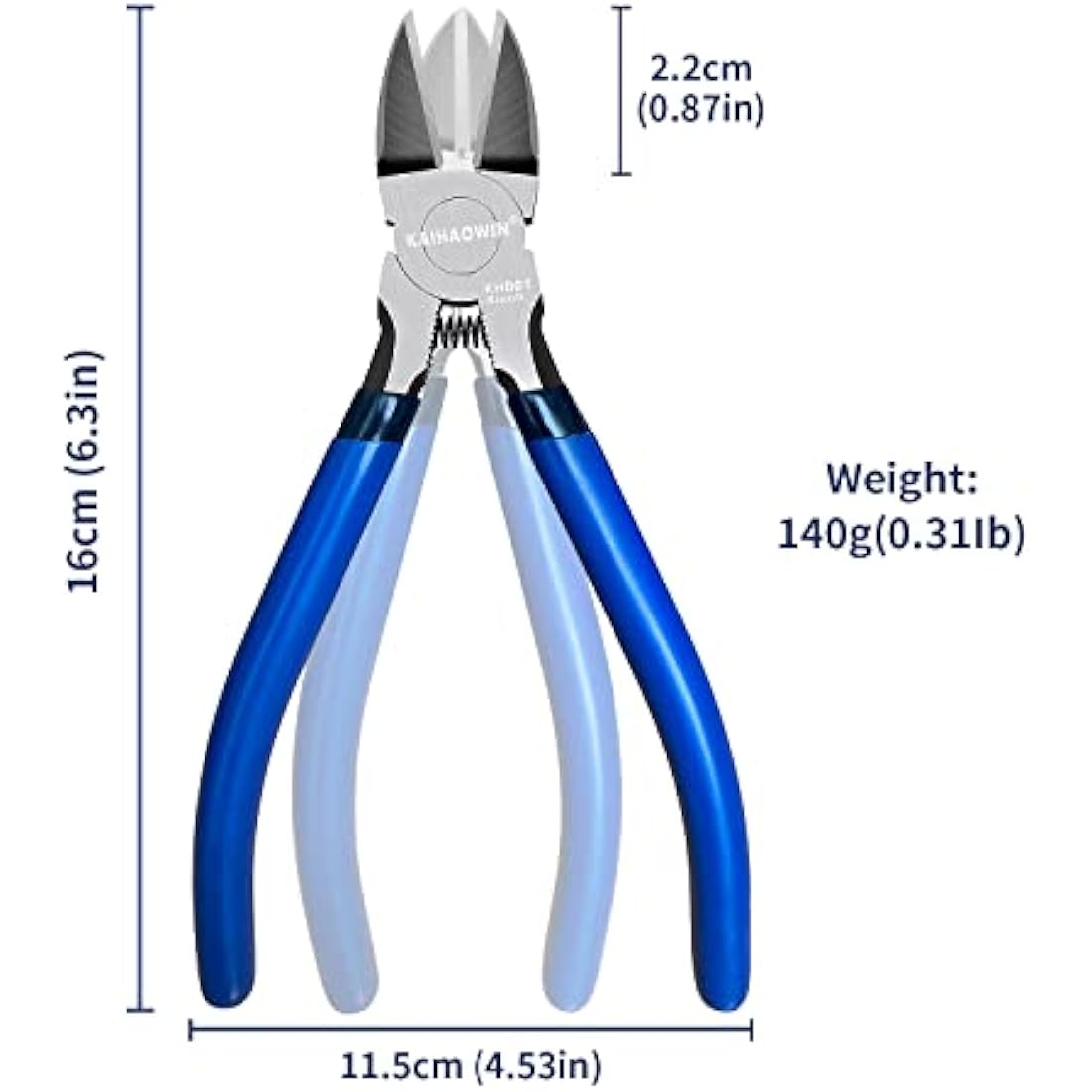 Wire Cutters 10 Pack, KAIHAOWIN 6 inch Dikes Small Wire Cutters Flush Cutters Wire Snips Clippers Diagonal Cutters Side Cutters Cutting Pliers for Crafting