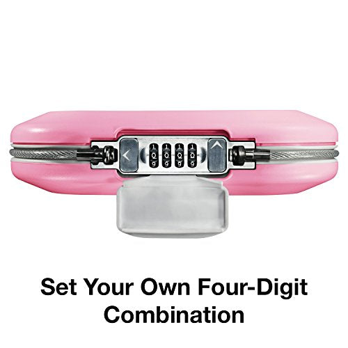 Master Lock 5900DPNK Portable Personal Safe, Pink by Master Lock