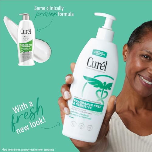 Curel Fragrance Free Lotion, 20 Ounce
