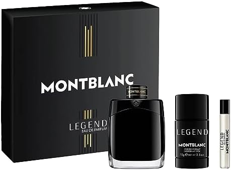 Mont Blanc Legend Eau de Parfum Gift Set 100ml EDP + 75g Deodorant Stick + 7.5ml EDP