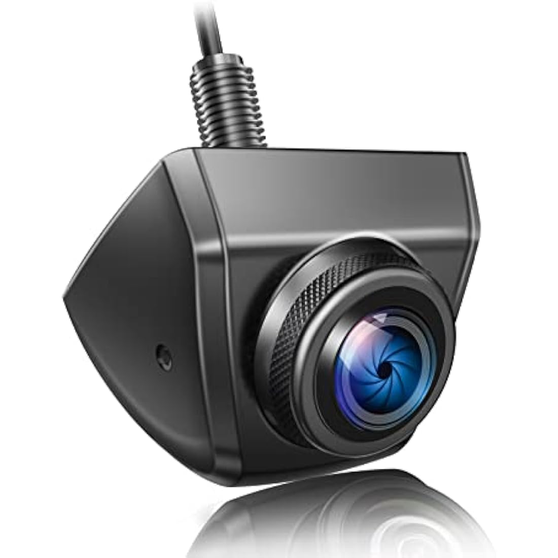 PARKVISION Reverse Camera for Car HD 140° Rear View Reversing Camera, Metal Housing Wide Viewing Angle Adjustable Car Rear Parking Cam 12V-24V Universal Wired Reverse Cam