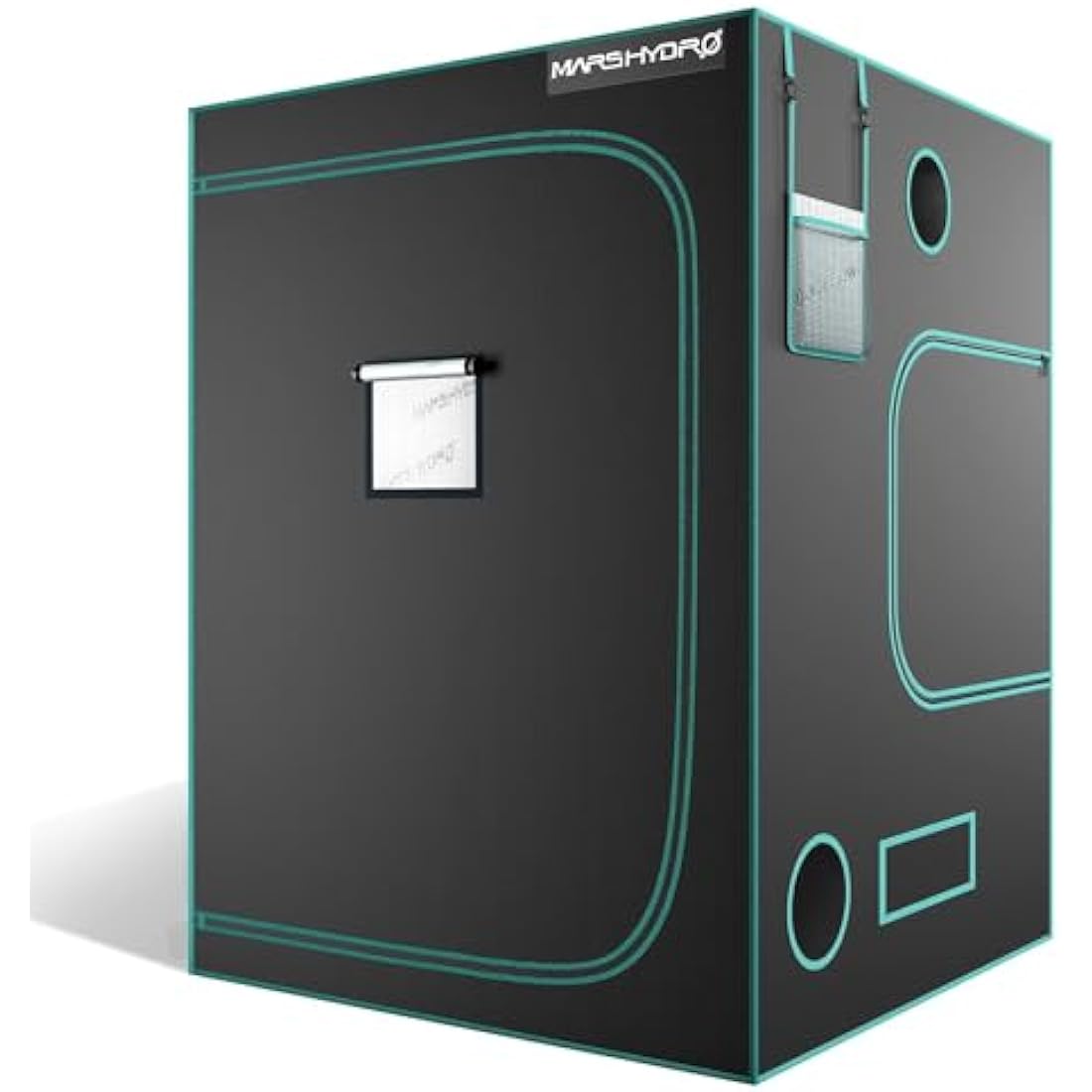 MARS HYDRO 5x5 Grow Tent, 60"x60"x80" Reflective Mylar Grow Tents with Removable Floor Tray View Window for Indoor Plant Growing Room for TS3000/2xSP3000/FC-E6500