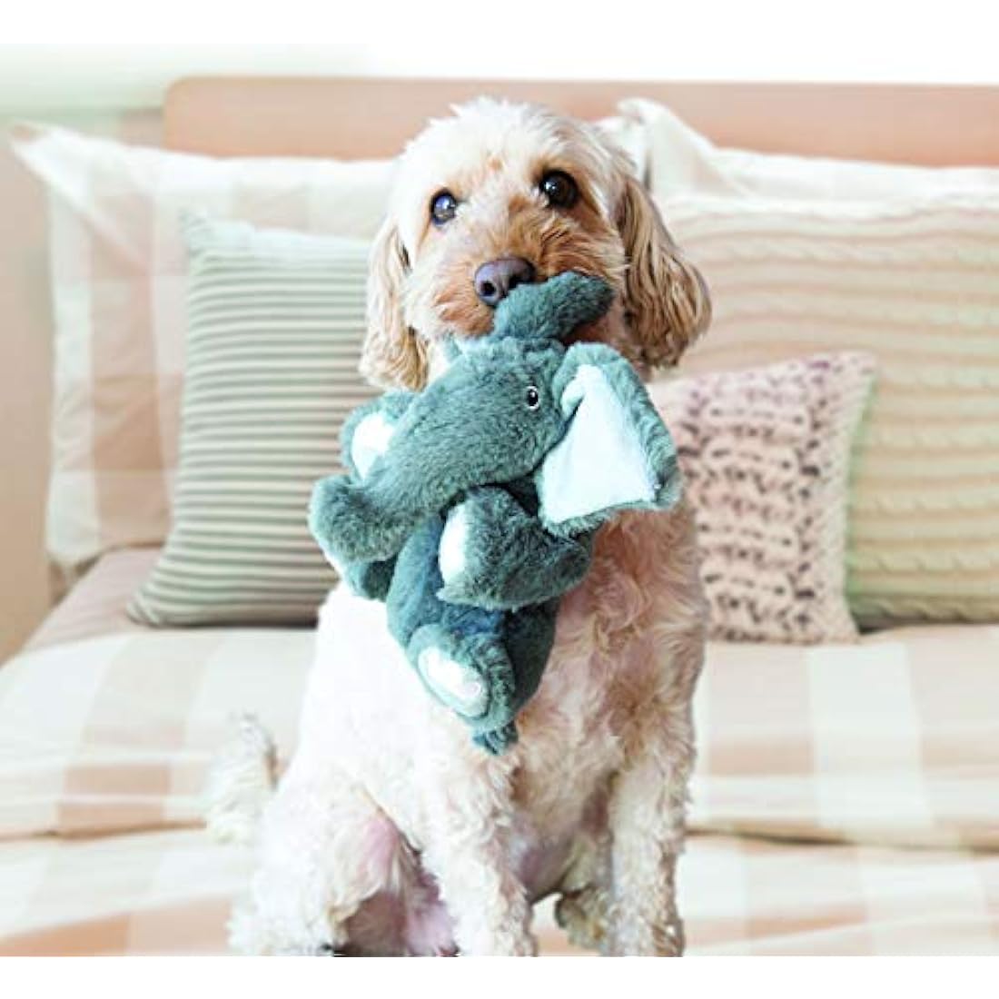 KONG - Comfort Kiddos Bear - Fun Plush Dog Toy with Removable Squeaker - For Large Dogs