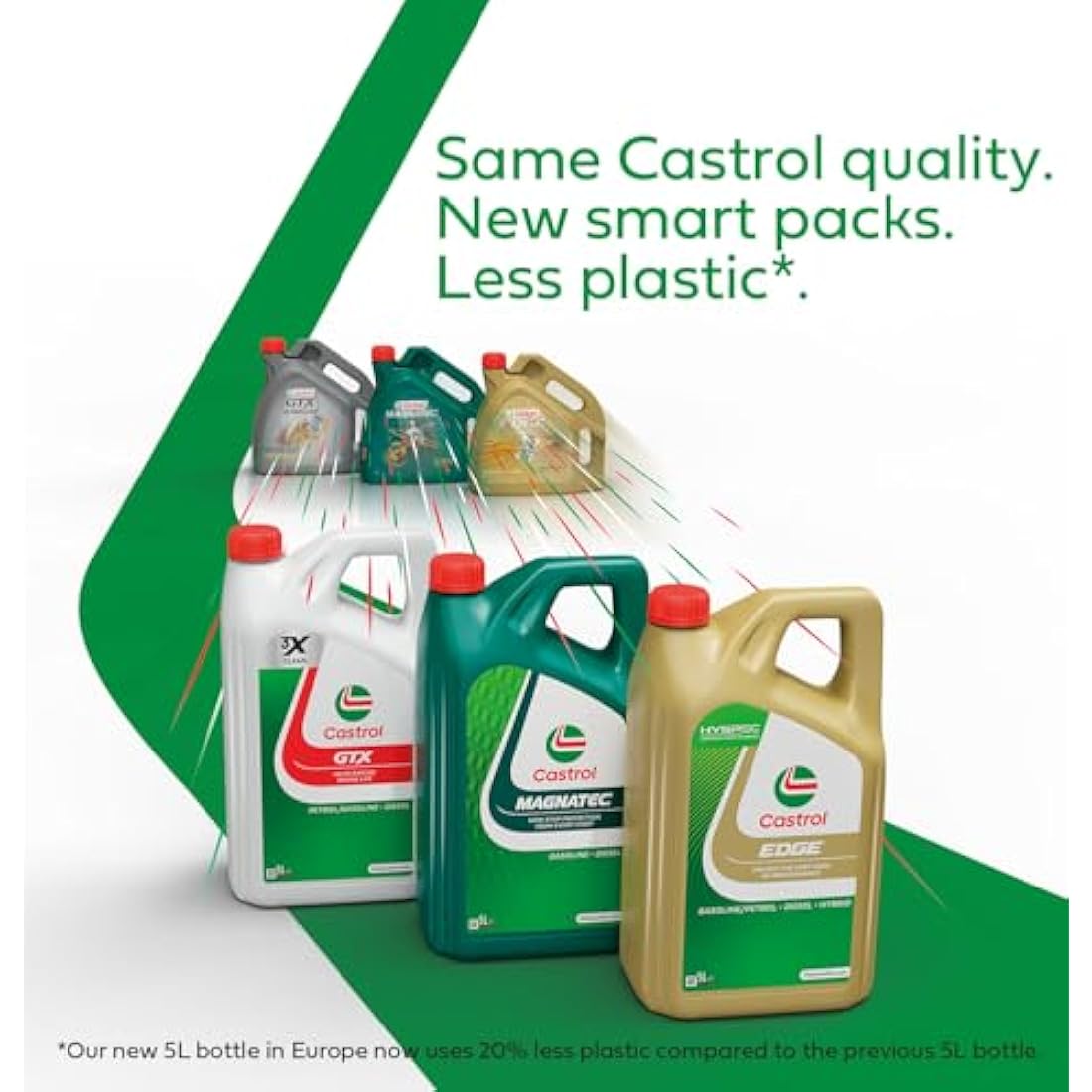 Castrol EDGE 0W-20 C5 Engine Oil 1L, Gold