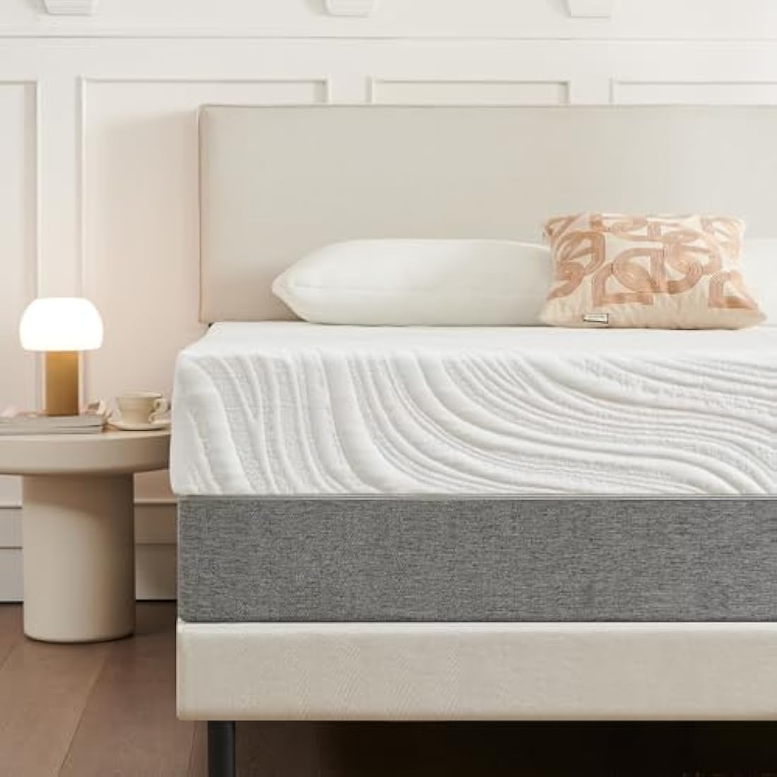 Twirest Double Mattress, Memory Foam Mattress, Medium Firm, Breathable Knitted, Soft and Skin Friendly Cloth, Mattresses in a box (135x190x20cm)