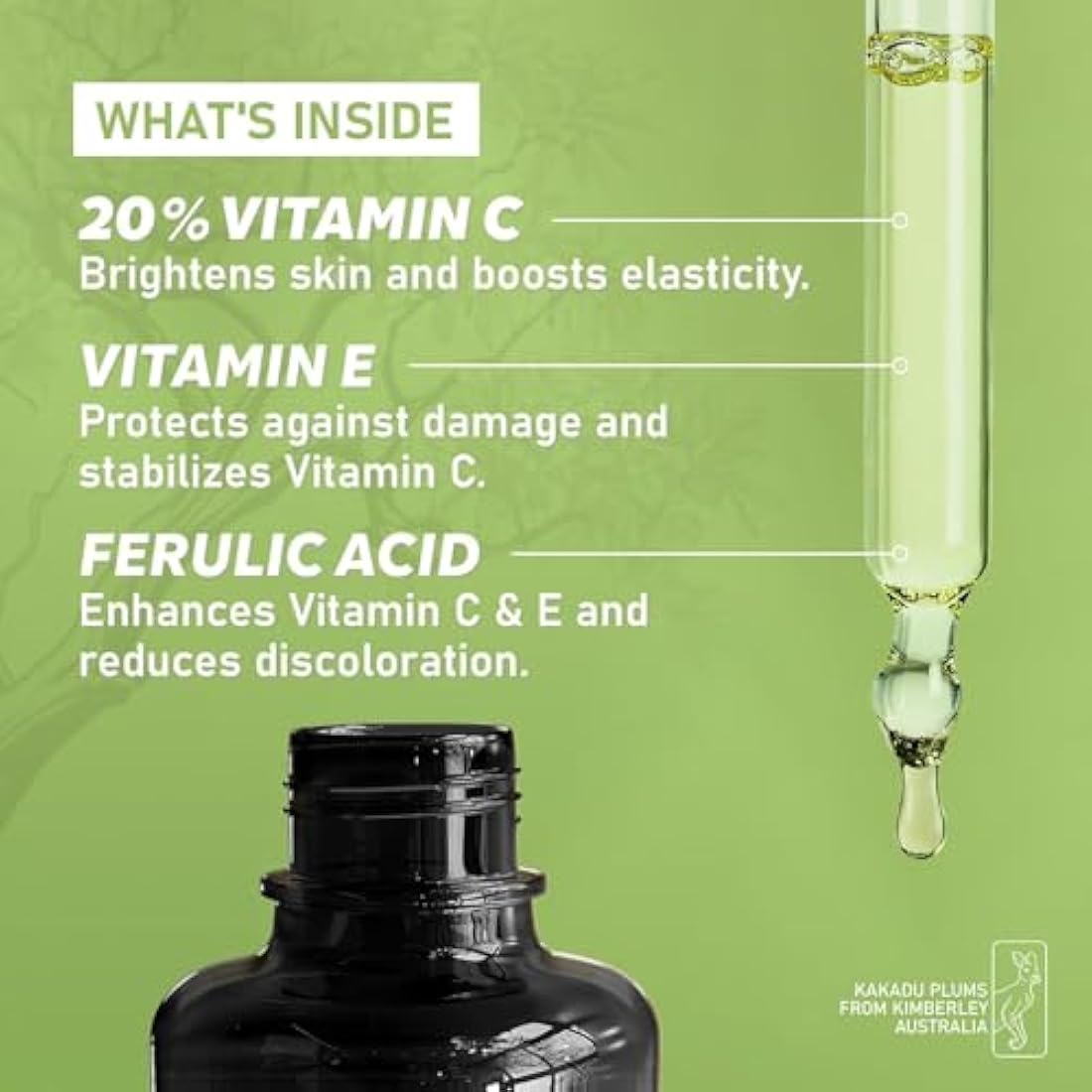DERMAdoctor Kakadu C Vitamin C Serum – Brightening Anti-Aging Face Serum for Dark Spots, Uneven Skin Tone & Fine Lines – 30 Millilitres (20282-7)