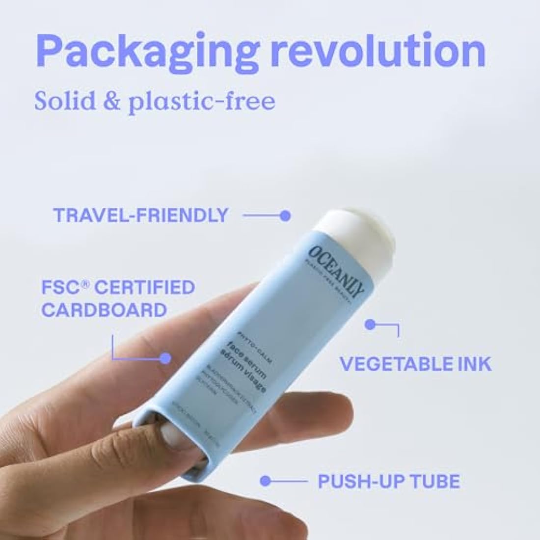 ATTITUDE Oceanly Night Cream Stick, EWG Verified, Plastic-free, Plant and Mineral-Based Ingredients, Vegan Skin Care Products, PHYTO AGE, Unscented, 30 grams