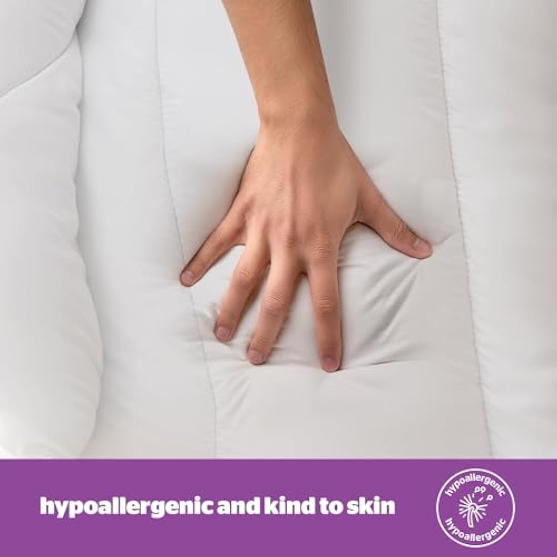 Silentnight Deep Sleep Duvet 10.5 Tog - All Year Round Soft Fluffy Comfortable Duvet - Hypoallergenic Machine Washable - Single, White, 444729GE