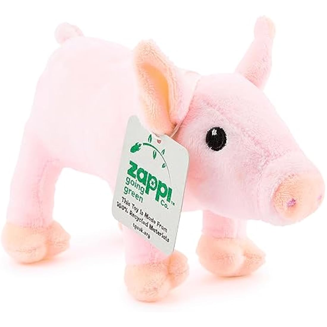 Zappi Co x3 Triple Pack Farm set of Childrens Playful Soft Cuddly Plush Toy realistic life like(12-15CM/5-6 Inches) (Donkey + Lamb + Pig)