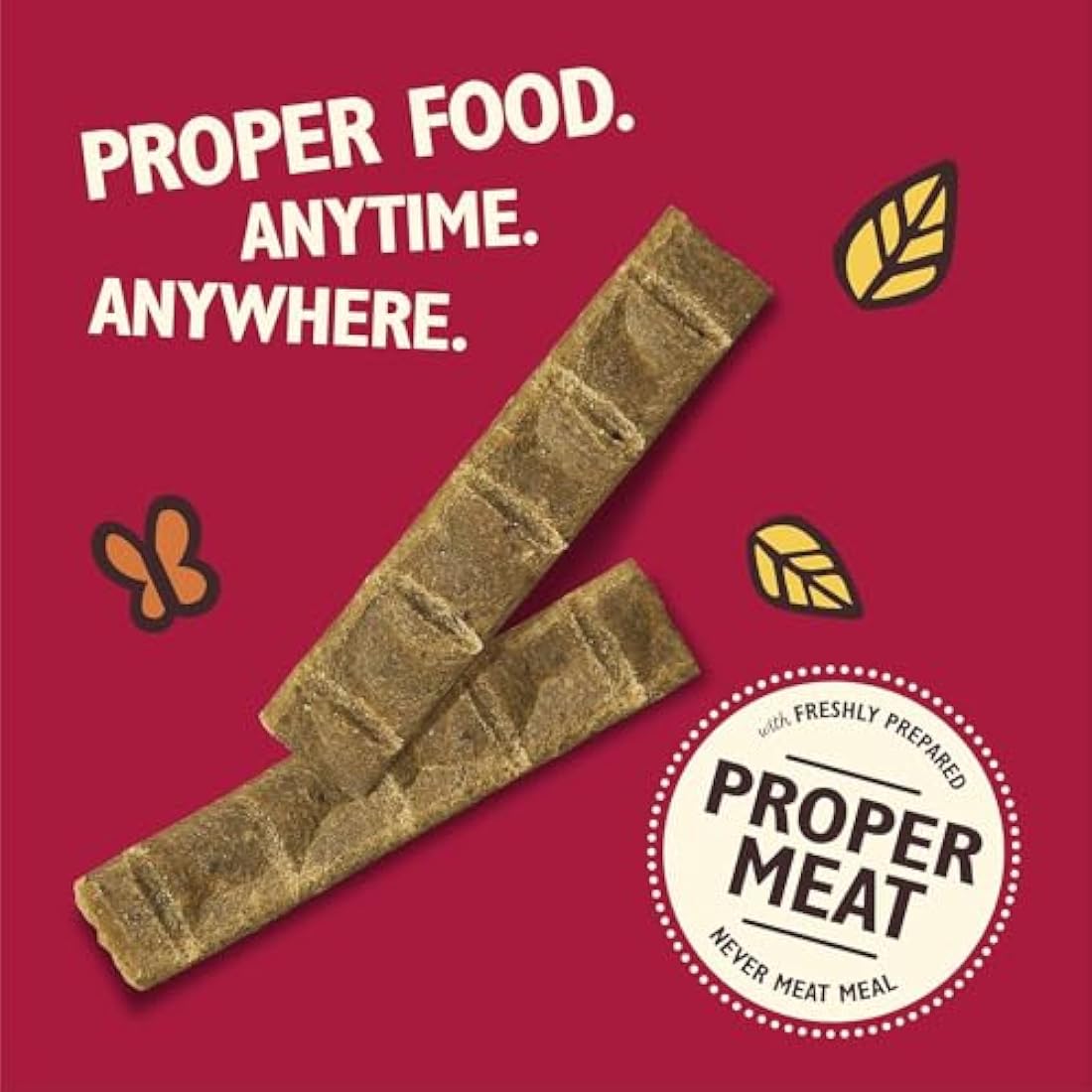 Lily's Kitchen Made with Natural Ingredients Beef On the Go Bars for Dogs 16 x 40g