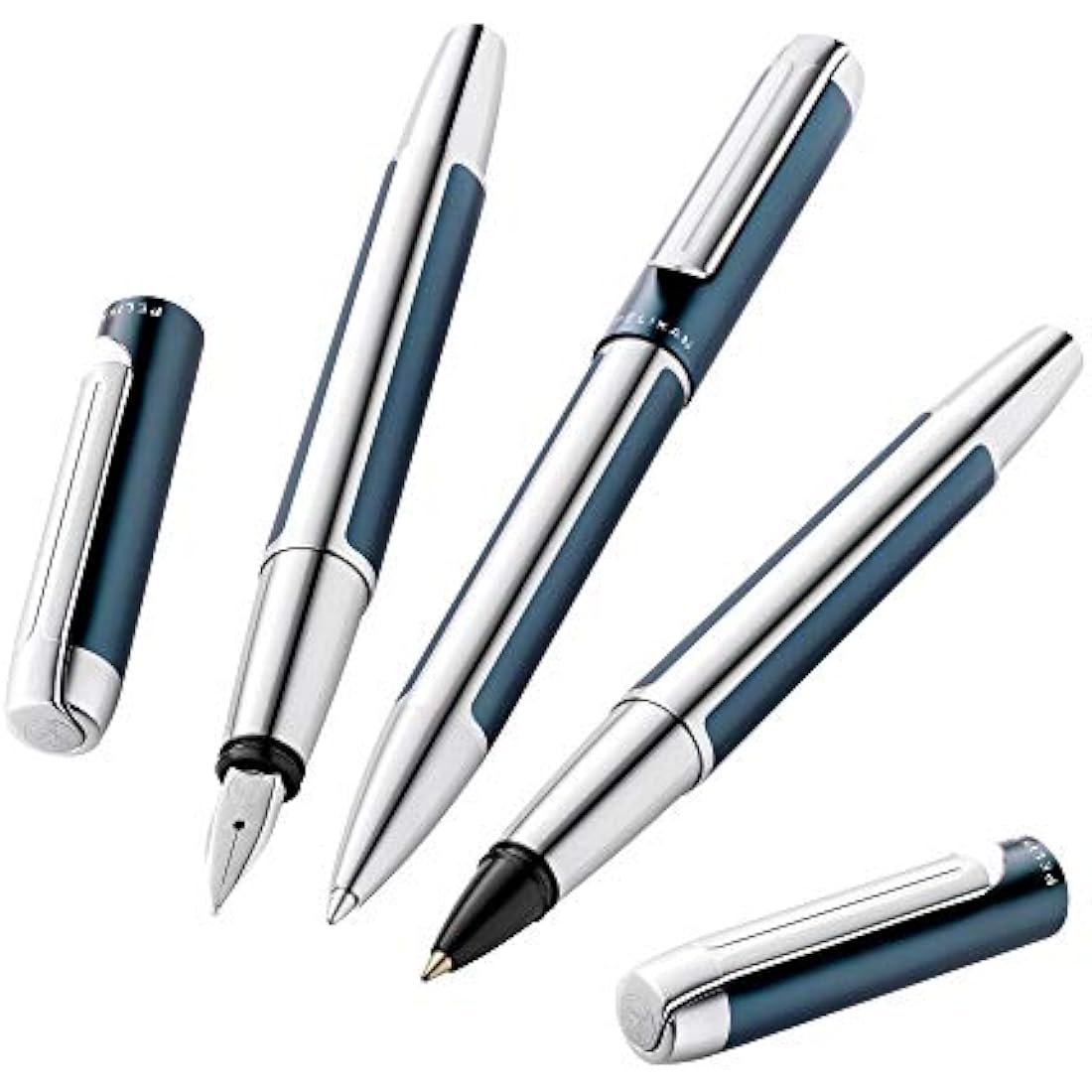 Pelikan Pura 817400 Ballpoint Pen Petrol Blue 337 Large Capacity Refill
