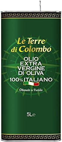 Le Terre di Colombo – 100% Italian Extra Virgin Olive Oil, 5 L