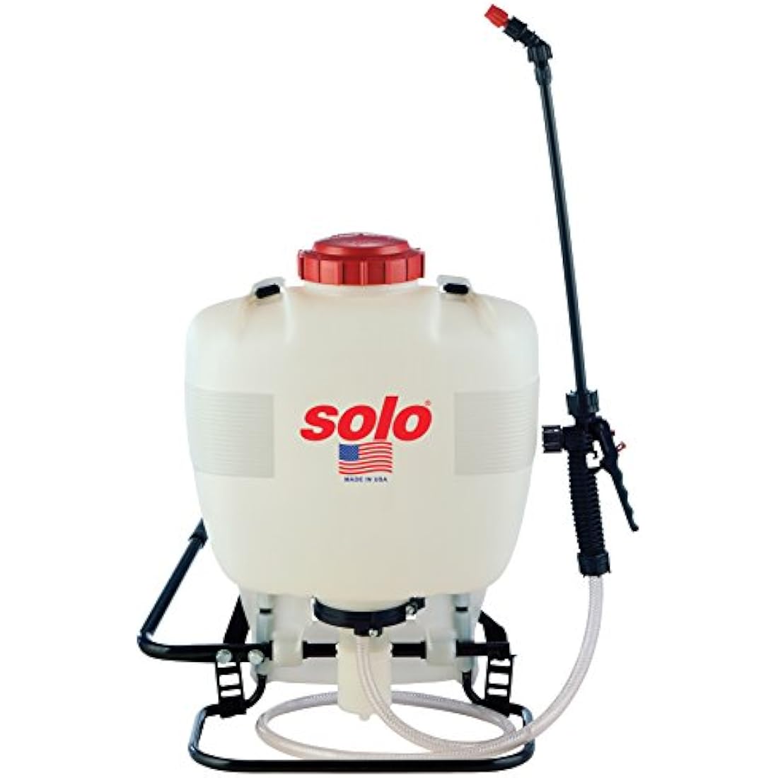 SOLO 425 4-Gallon Professional Piston Backpack Sprayer, Wide Pressure Range up to 90 psi