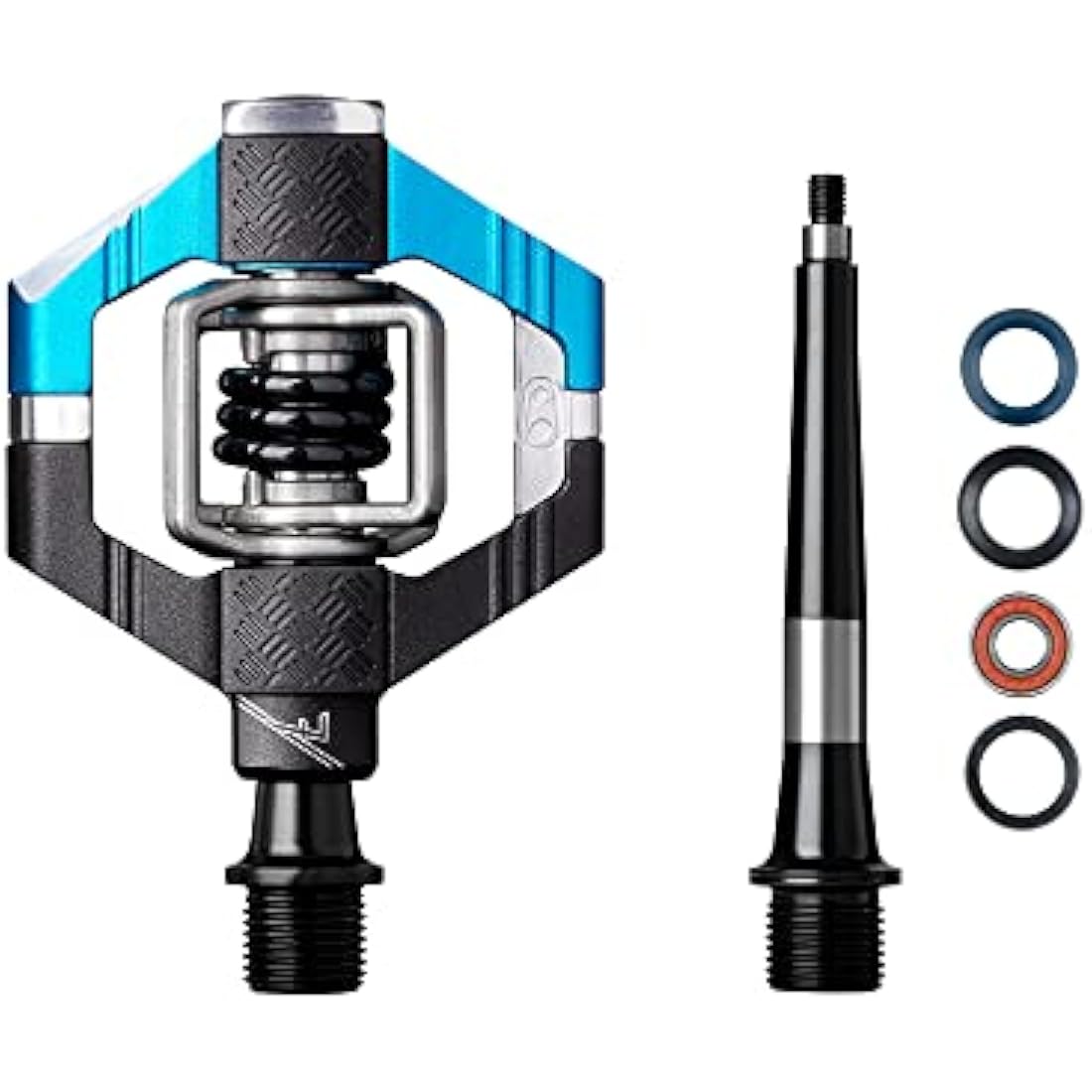 Crankbrothers Candy Clip-In MTB Bike Pedal - Gravel/XC/Trail Lightweight Bicycle Pedal, 4 Sided Entry, Customizable Float, Premium Bearings