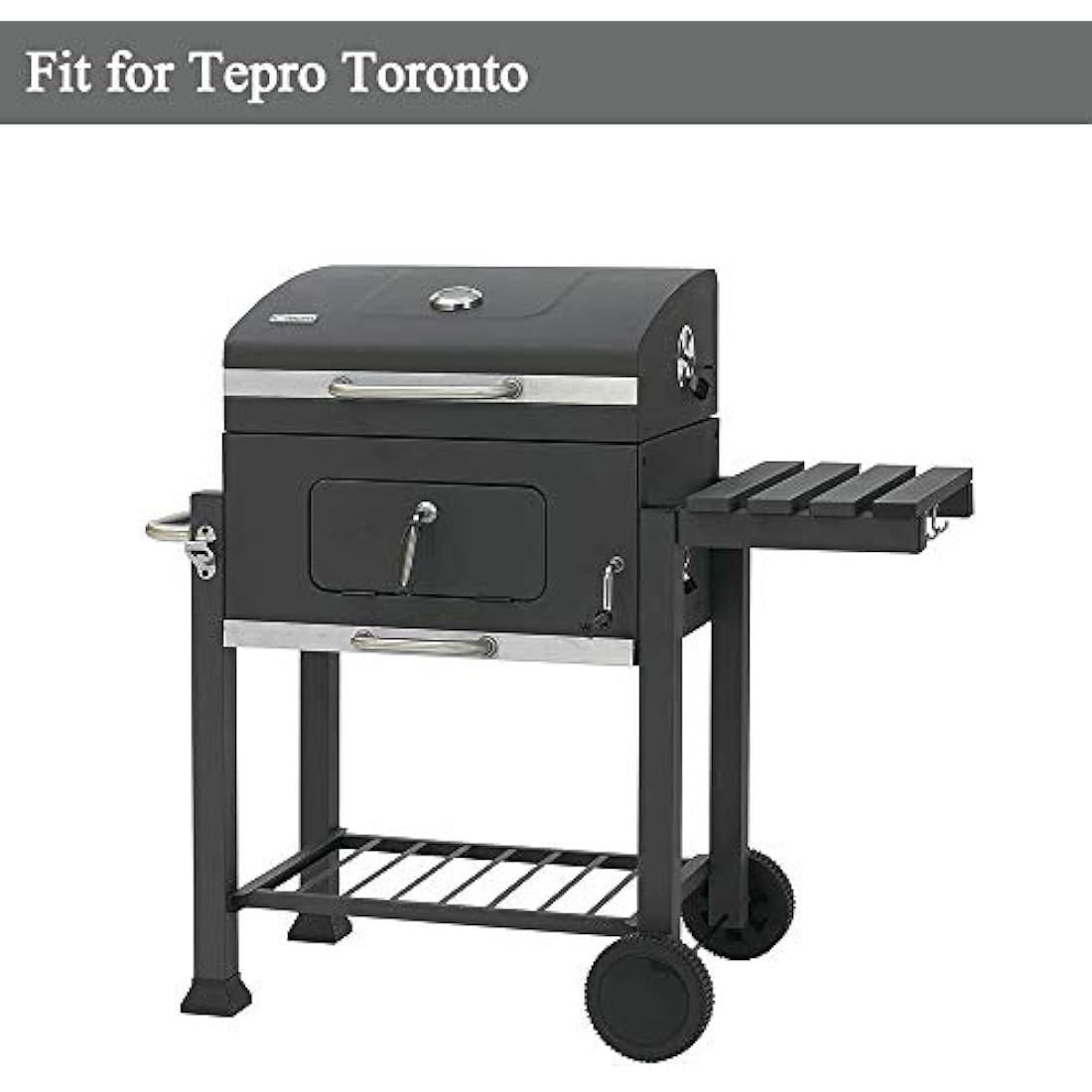Onlyfire Replacement BBQ Stainless Steel Cooking Grates Fit for Tepro Toronto, Schwarz Model Grills,Set of 2