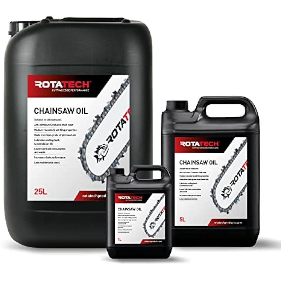 Rotatech Chainsaw Bar & Chain Oil 1L Eco-Friendly Refill Pouch