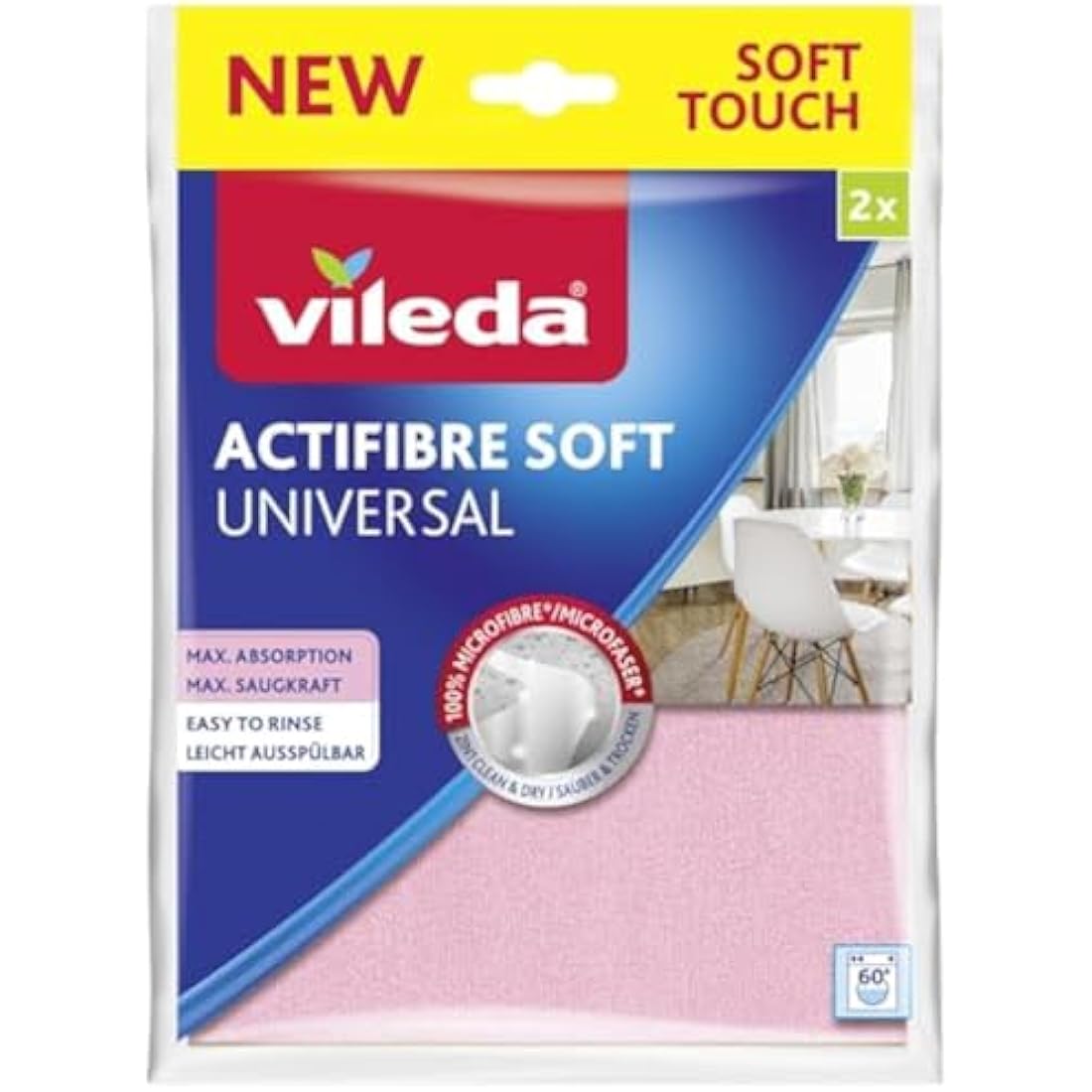 Vileda Actifaser all-purpose cloths