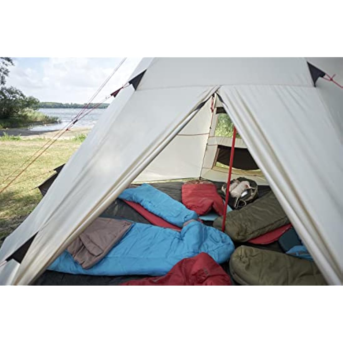 Grand Canyon FAIRBANKS 190 Mummy sleeping bag - Premium sleeping bag for outdoor camping - Limit -4° - Capulet Olive