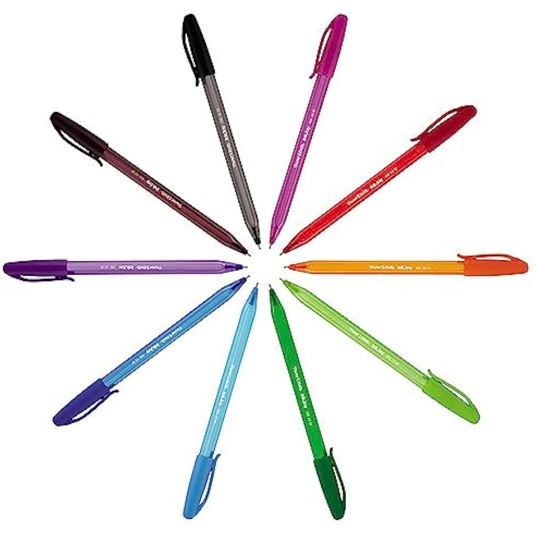 Paper Mate InkJoy 100ST Ballpoint Pens | Medium Point (1.0 mm) | Green | 50 Count