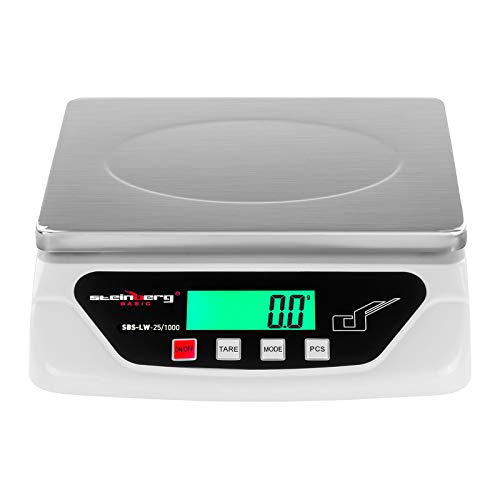 Steinberg Basic - SBS-LW-25/1000 - Digital Letter Scale - 25 kg / 1 g