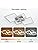 Depuley 40W LED Modern Dimmable Ceiling Lamp with Remote Control, 4 Built-in LED Boards 3000K-6000K, Aluminum Lights for Bedroom, Dining Room, Living Room, Office