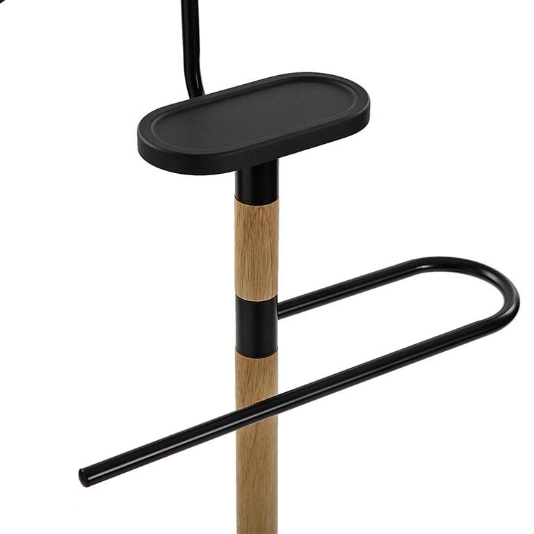 Versa Holstebro Valet stand Multifunctional with 2 Hangers or Hangers for Men's or Women's Clothes, Measurements (H x L x W) 112 x 28,8 x 46,5 cm