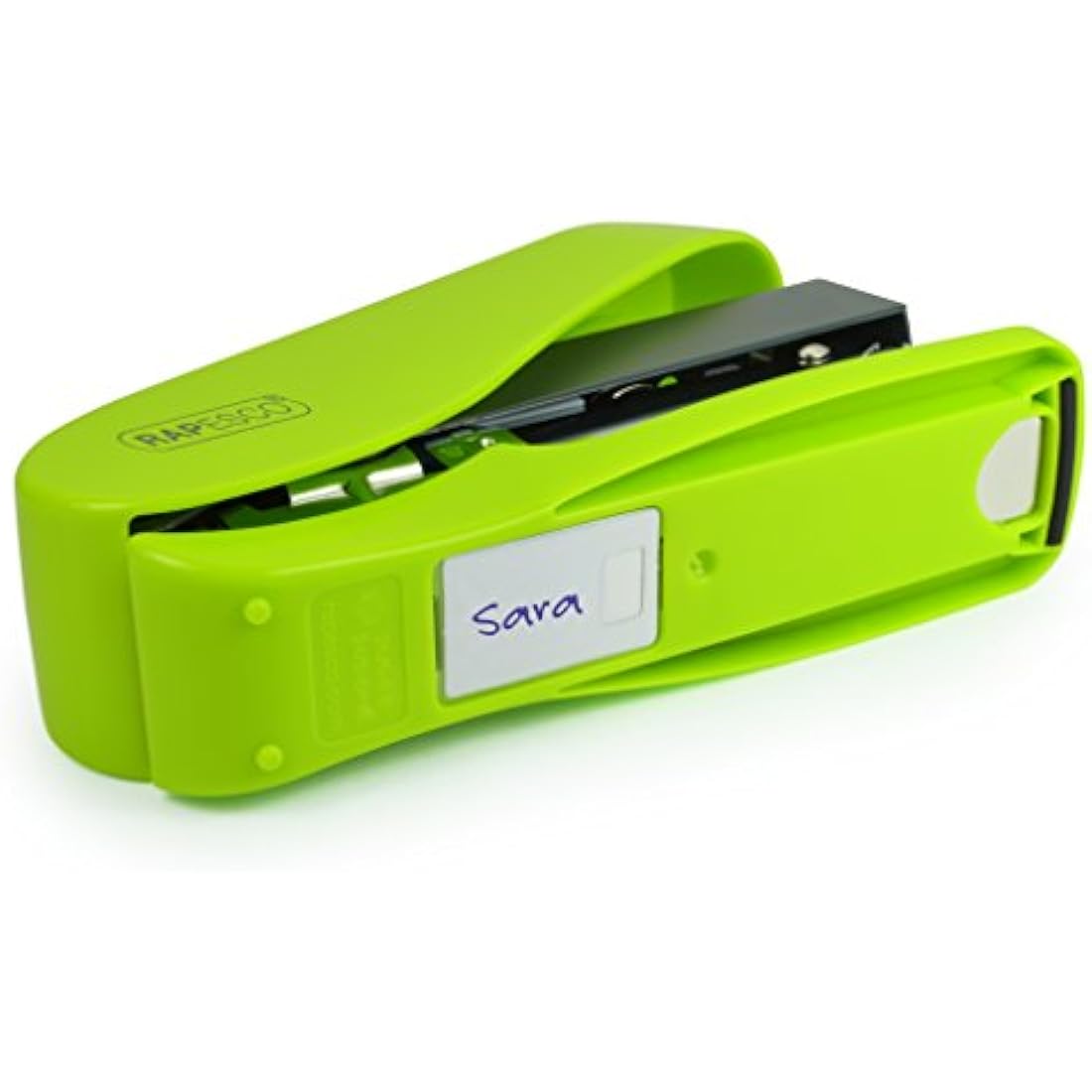 Rapesco 1470 Luna Less Effort Stapler with 2000 Staples, 50 Sheet Capacity, Green