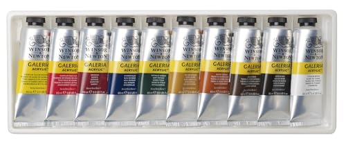 Winsor & Newton, Galeria Acrylic, 10x60ml Tube Set