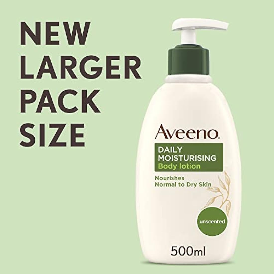 Aveeno Daily Moisturising Body Lotion Bundle (3x 500ml), Hydrating Lotion Enriched with Nourishing Colloidal Oatmeal, Gentle Body Moisturiser Suitable for Sensitive and Dry Skin