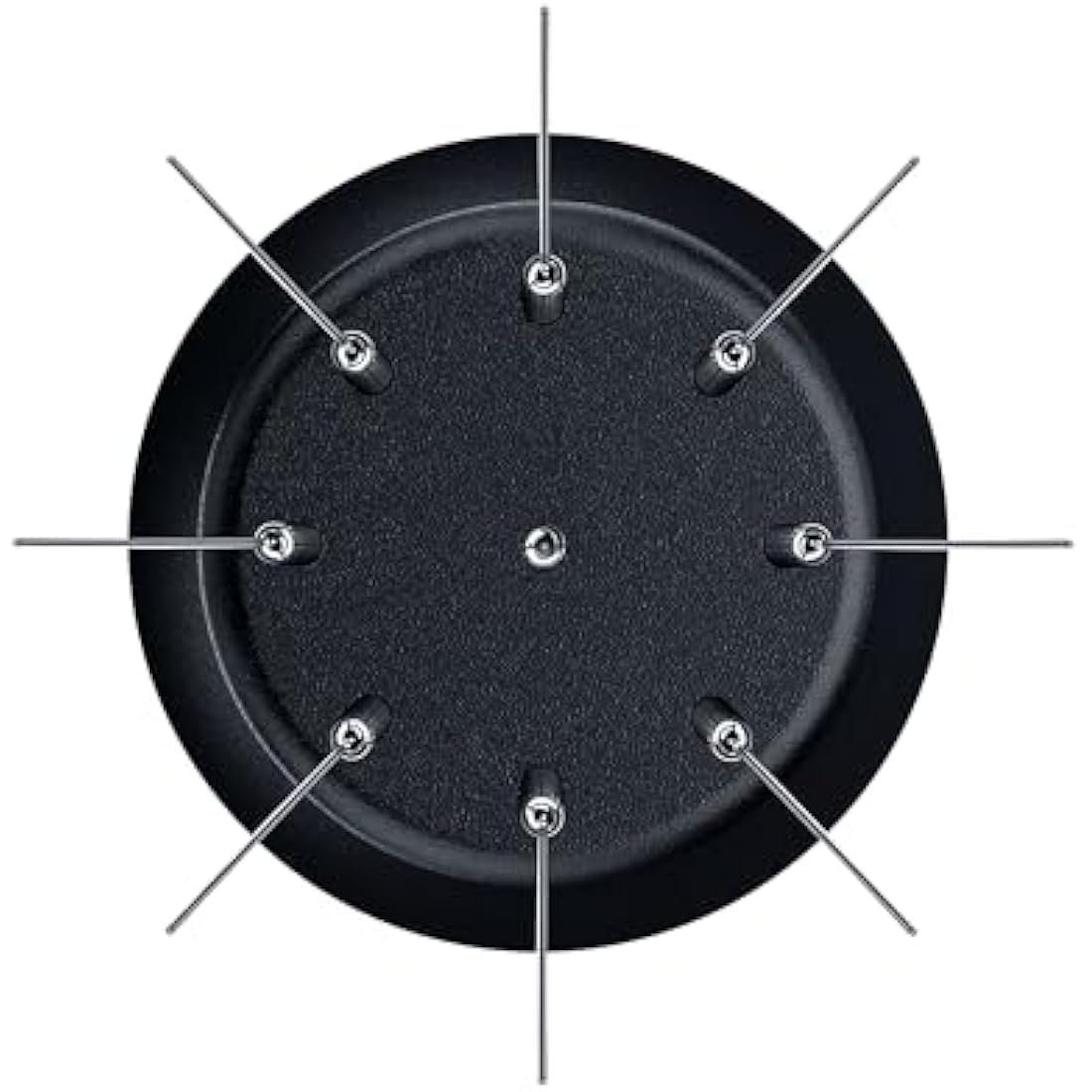 Normcore WDT Distribution Tool V2.1 with Stand - 0.23mm 8 Prong Espresso Distribution Tool - Magnetic Coffee Stirrer with 16 Extra Needles, Black