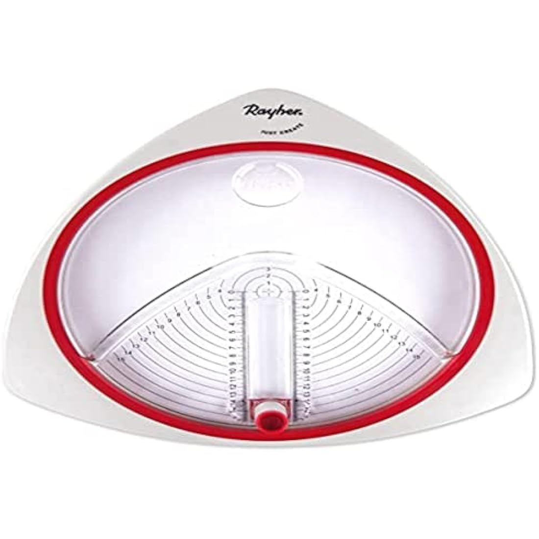 Rayher Circle Cutter for Crafting with 3 Replacement Blades, Paper Trimmer for Circles with a Diameter of 2.6–15 cm