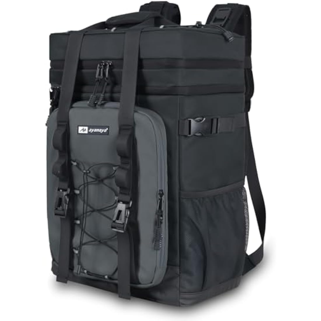 Backpack Cooler - AYAMAYA Upgrade Leakproof Cooler Backpack with Padded Top Handle, 40 Cans Large Waterproof Insulated Camping Coolers for Beach, Fishing, Picnic, Travel, BBQ